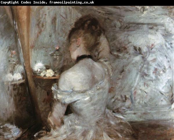 Berthe Morisot woman at her toilette